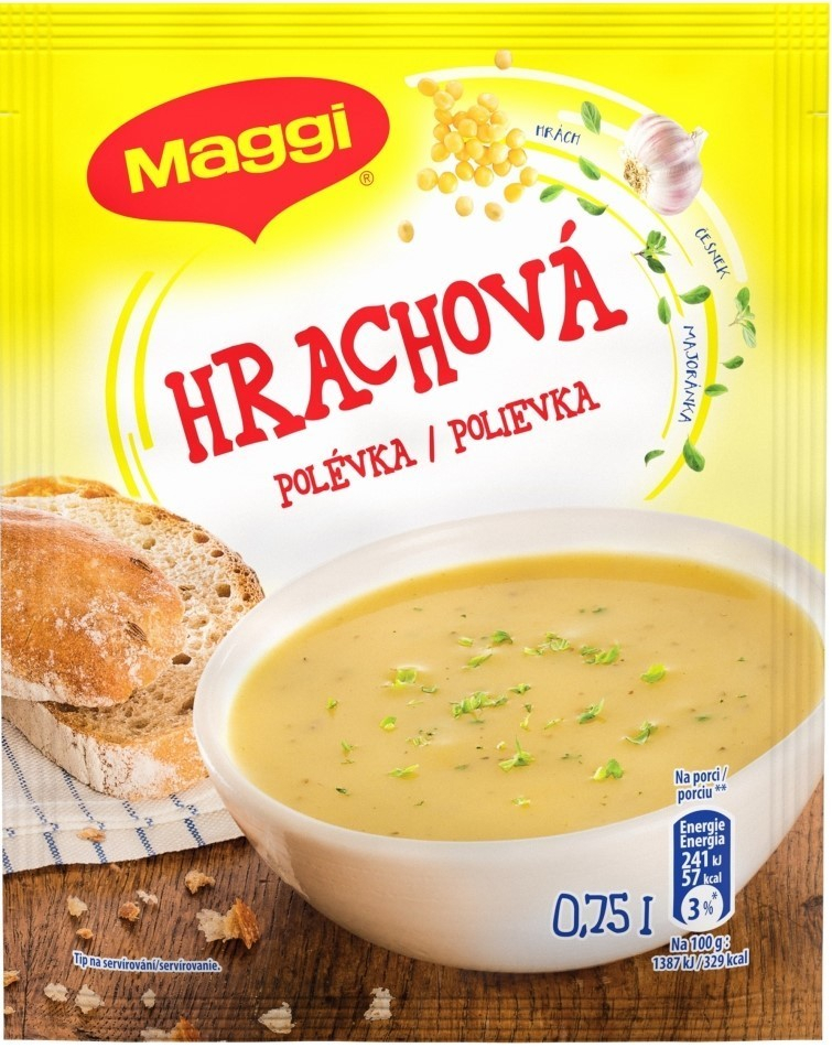 Maggi Hrachová polévka 52g od 23 Kč - Heureka.cz