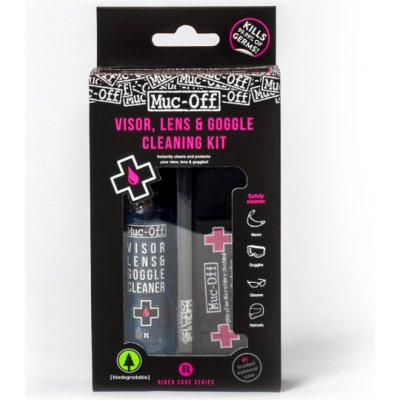 MUC-OFF 202 Visor, Lens & Goggle Cleaning Kit 30 ml | Zboží Auto