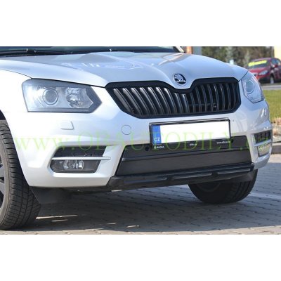 ŠKODA YETI CITY facelift-ZIMNÍ CLONA PŘEDNÍHO NÁRAZNÍKU KI-R - spodní YETF-CIT-FBGCVR-DZ – Zboží Mobilmania