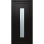Solid Elements Vchodové dveře Hanna In, 90 P, 1000 × 2100 mm, plast, pravé, antracit, prosklené W1DRBCZTK2.0019 – Hledejceny.cz