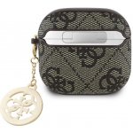 Guess 4G Script PC/PU Charm Pouzdro pro AirPods 4 GUA4P4E4CDW – Zboží Živě