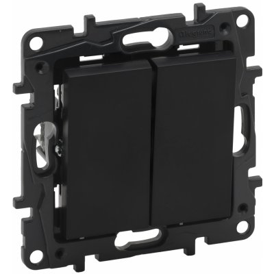 Legrand Niloé STEP 863508 střídavý dvojitý vypínač řazení č.5B 6+6 černý – Hledejceny.cz