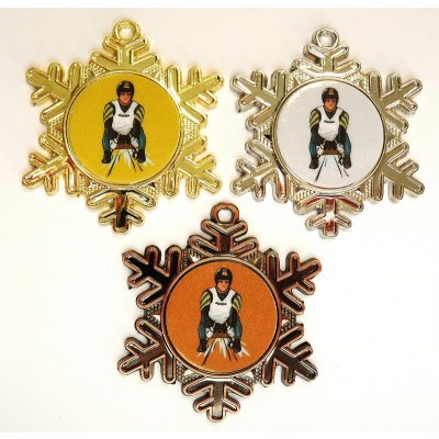 VIZINGR Sáňky medaile D47-L341 – Zboží Dáma