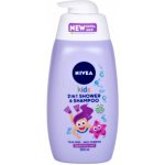 Nivea dětský sprchový gel a šampon 2 v 1 s vůní lesního ovoce 500 ml – Zboží Dáma