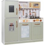 Derrson XL Dřevěná kuchyňka interaktivní Mint Green W5366 – Sleviste.cz