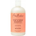 Shea Moisture Coconut & Hibiscus Curl & Shine Shampoopro podporu vln a lesku 384 ml – Zboží Mobilmania