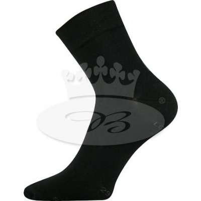 Lonka FANERA jednobarevné ponožky černá