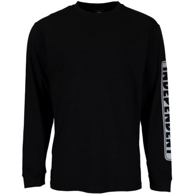 Independent triko Bar Reflect L/S T-Shirt Black BLACK