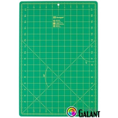Řezací podložka Omnigrid PRYM velikost 45 x 30 cm barva zelená tmavá – Zboží Dáma
