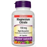 Webber Naturals Magnesium 150 mg 60 kapslí – Hledejceny.cz