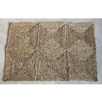 Přírodní rohož ze čtverců – Zboží Dáma