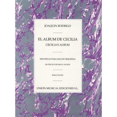 Unión Musical Ediciones Noty pro piano El Album De Cecilia Para Piano