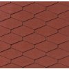 Střešní krytiny IKO DiamantShield NewColor 10 cihlově červená 1 m²