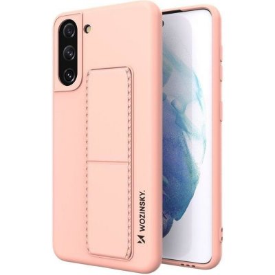 Pouzdro Wozinsky Kickstand Case Samsung Galaxy S21 Plus 5G růžové