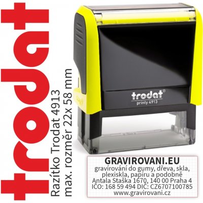 TRODAT razítkoPrinty 4913 – Zboží Živě