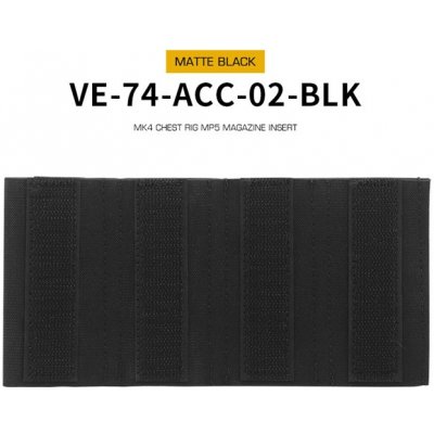 Wosport WST insert sumka MK4 na 4 zásobníky 9mm / SMG – Černá – Zbozi.Blesk.cz