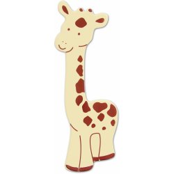 Scarlett Dekorace nalepovací žirafa přírodní