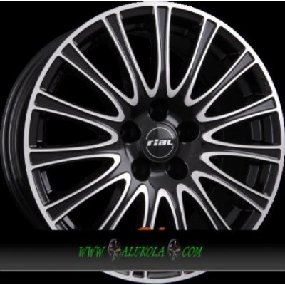 Rial RAVENNA 8x18 5x114,3 ET43 diamond black polished | Zboží Auto