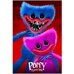 Halantex Fleecová deka Poppy Playtime motiv Huggy Wuggy a Kissy Missy – Sleviste.cz