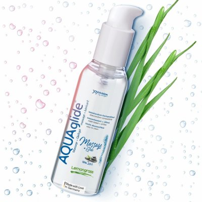 AQUAglide Massage+Glide Lemongrass 200ml – Hledejceny.cz