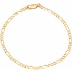 Soliter Zlatý náramek Figaro 261 115 0021 18 cm – Hledejceny.cz