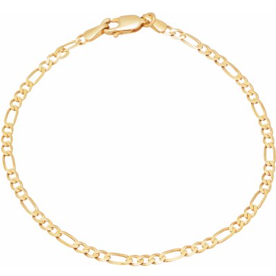 Soliter Zlatý náramek Figaro 261 115 0021 18 cm – Hledejceny.cz