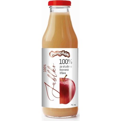 Ovocňák Mošt 100% jablko 750 ml sklo – Zbozi.Blesk.cz