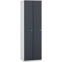 Triton 2 dveřová Modular 1970 x 600 x 500 mm kov otočný uzávěr Burg kov černá RAL 9005 kov šedá RAL 7035