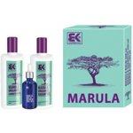 BK Brazil Keratin Marula Shampoo 300 ml + Conditioner 300 ml + Marula Oil 50 ml dárková sada – Zboží Mobilmania