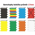 Arch Zlín Samolepky kolečka 17mm 8 barev – Zboží Dáma Arch Zlín Samolepky kolečka 17mm 8 barev – Zboží Dáma