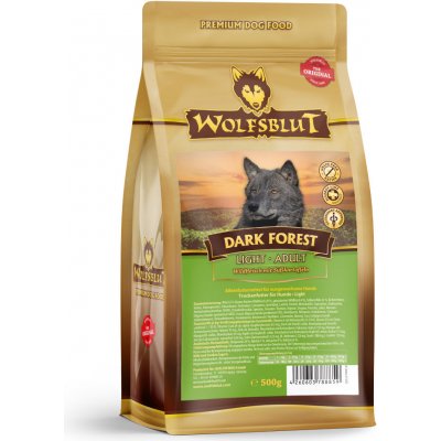 Wolfsblut Dark Forest Light zvěřina s batáty 500 g – Zboží Mobilmania