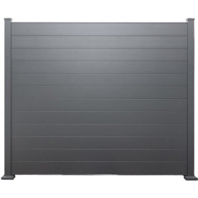 Plotový hliníkový dílec - plný 220 x 180 cm – Zboží Mobilmania