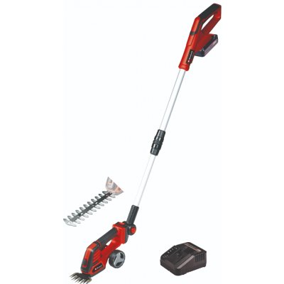EINHELL Teleskopické nůžky na trávu a keře AKU SET GE-CG 18/100 Li T (1 × 2,5 Ah), 3410316 – Zbozi.Blesk.cz
