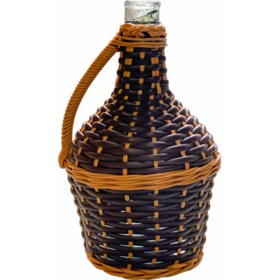 Demižon skleněný opletený 3L – Zboží Dáma