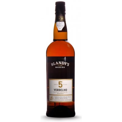 Blandy's Madeira Verdelho 5y fortifikované polosuché Portugalsko 19% 0,75 l (holá láhev)