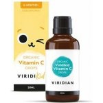 Viridian Viridikid Vitamín C v kapkách pro děti Organic 50 ml – Hledejceny.cz