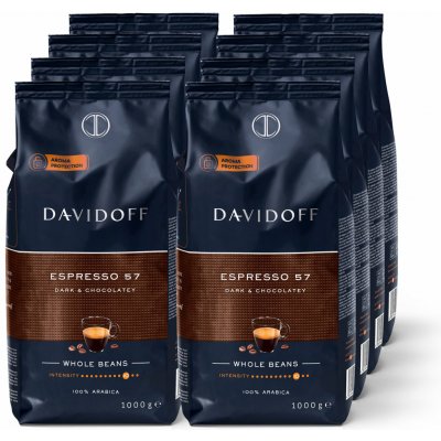 Tchibo Davidoff Café Espresso 57 zrnková 8 x 1 kg – Hledejceny.cz