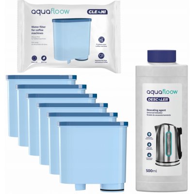 Aquafloow Saeco / Philips + odvápňovač 6ks – Hledejceny.cz