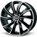 Rial LUGANO 7,5x16 5x100 ET38 diamond black polished – Hledejceny.cz