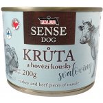 Sokol Falco Sense Dog krůta a hovězí 200 g – Sleviste.cz