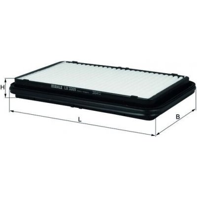 Vzduchový filtr MAHLE LX 3369 – Hledejceny.cz