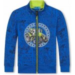 CHLAPECKÁ MIKINA NA ZIP S TRAKTOREM Modrá – Zboží Dáma