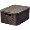 Úložný box Curver Rattan Style2 M hnědý 03618-210