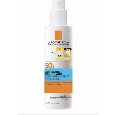 La Roche-Posay Anthelios UVMUNE 400 Dermo-Pediatrics ultralehký sprej SPF50+ 200 ml – Zboží Dáma