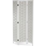 Autronic Paraván masiv bílá EF-L186 WT – Zboží Dáma