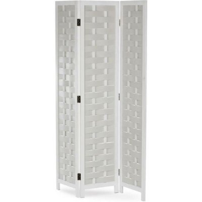 Autronic Paraván masiv bílá EF-L186 WT – Zboží Dáma
