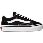 Vans Old Skool Platfor Black white – Zboží Mobilmania