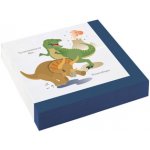 Amscan Dinosaurus ubrousky 20ks 33x33cm – Sleviste.cz