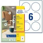 Avery Zweckform 6229REV-10 Kulaté etikety 80mm 60 ks bílá – Zboží Dáma