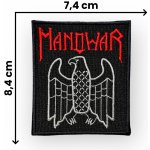 Nášivka - Manowar - Orel – Zboží Dáma